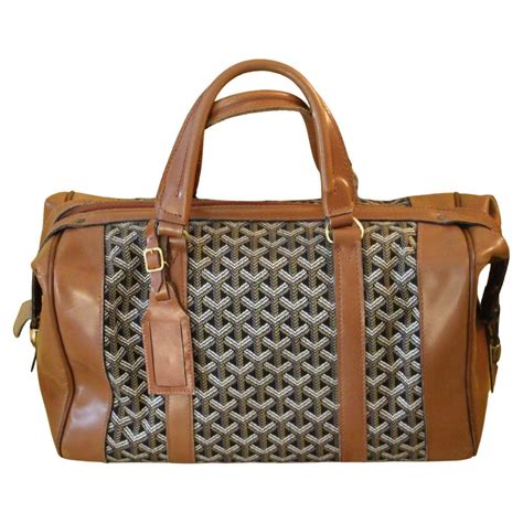 goyard boston 45 bag price|Goyard men's duffle bag.